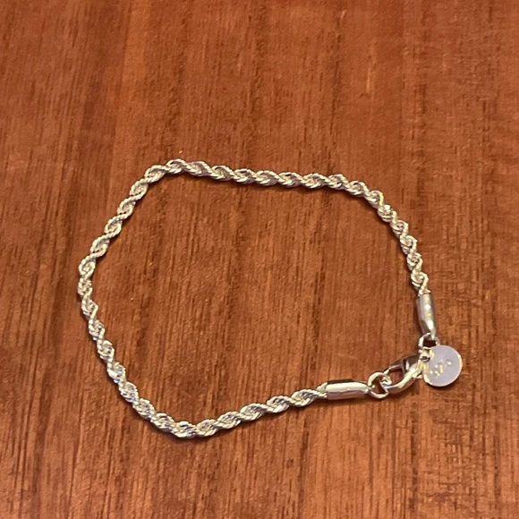 Beautiful .925 Sterling Silver Bracelet!  8” BN! - Picture 1 of 3